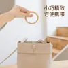 Producto Nuevo Popular, Espejo de Maquillaje de Bambú y Madera Mini Simple Conveniente, Lindo y Compacto, Se Pueden Grabar Varias Especificaciones