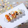 Pato Amarillo Popular de Xiaohongshu Perro Shiba Inu con Relieve 3D Pegatinas para Uñas Decoración de Teléfono con Cámara CCD DIY