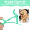 Pinzas de Caimán Coloridas para Peluquería, Herramientas de Peluquería, Pinzas para Posicionamiento de Perm y Tinte Específicas para Salón, Pinzas de Pico de Pato