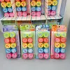 Set de 10 Sellos Sanrio Animales Marinos Verduras Espacio Coche Planificador de Ponis Set de Sellos de Agua