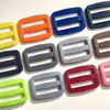 Fivela colorida de POM para mochila transfronteiriça com diâmetro interno de 25MM, fivela ajustável de encaixe de plástico de alta qualidade para bolsas e bagagens