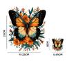 Especial transfronterizo para estampado en caliente en stock patrón de transferencia térmica de mariposa suministro de estación independiente de Amazon pegatinas con logo para ropa