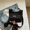 2025 Nueva Bolsa Cruzada Simple de Estilo Japonés de Moda Bolsa Mensajero Coreana Estudiante Nylon Impermeable Bolsa de Lona
