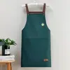Delantal Transfronterizo, Impermeable y a Prueba de Aceite, Alto Valor Estético, Uso Doméstico en la Cocina, Delantal Unisex, Impresión de Logo Personalizable, Ropa de Trabajo, Dropshipping