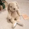 Muñeco de Conejo de Peluche Suave Lindo Orejas Largas Bufanda Suéter Conejito Muñeca Infantil