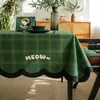 Mantel con Patrón de Animales Personalizado Transfronterizo Modelo Nuevo 2026 Impermeable Resistente al Calor Lavable Mantel de Forma Irregular Cubierta para Mesa de Café Mantel Individual