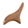 Placa Triangular de Sândalo Verde, Massageador Triangular de Pés de Sândalo, Raspagem das Solas dos Pés, Acupressão nas Solas dos Pés, Raspagem de Ombros e Pescoço, Terapia Meridian
