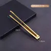 Pinças para Churrasco de Aço Inoxidável 304 Pinças para Cozinhar Estilo Coreano Pinças para Comida de Buffet ao Ar Livre Pinças para Bife Estendidas Antiderrapantes