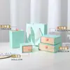 Suministro Transfronterizo de Cajas de Almacenamiento para Joyería de Varios Tamaños con Tapa, Cajas para Anillos, Cajas para Pulseras y Aretes, Cajas para Collares y Cajas de Empaque para Joyería