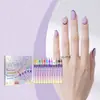 Pluma de Pintura para Uñas DIY, Fácil de Usar y Conveniente para Múltiples Ocasiones, Pintura DIY, Pluma de Dibujo de Línea con Gancho para Uñas para Arte de Uñas Multicolor