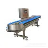 Máquina clasificadora automática de cajas de materiales Máquina clasificadora de alitas de pollo y patas de pollo Máquina clasificadora continua de peso de carne de mariscos
