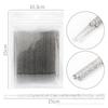 Herramientas Auxiliares para Pestañas, Tatuaje de Cejas, Hisopo de Algodón para Remover Pestañas durante el Embarazo, Varilla de Cristal para Limpieza, Hisopo de Algodón para Belleza de Pestañas, Desmaquillante