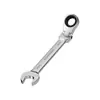 Llave de Carraca Ajustable, Llave Automática Rápida, Llave Inglesa Bidireccional de Doble Cabeza, Herramienta de Llave de Doble Propósito para Reparación de Automóviles