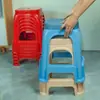 Taburete de plástico engrosado silla de plástico para el hogar taburete de plástico para zapatos banco de plástico taburete alto para adultos apilable venta al por mayor