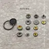 Botones de Presión Redondos de Metal Inspirados en el Diseño, Accesorios para Ropa, Broches de Presión, Botones Versátiles para Abrigos, Botones de Aleación
