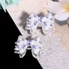 Arco de Aleación Perla de Color Múltiple Diamantes de Imitación Material para Manualidades Cuentas con Agujero Recto Cadenas para Teléfono Llaveros Cadenas para Bolsos Accesorios