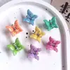 Amazon Ab Mini Presilha de Cabelo Colorida de Borboleta para Crianças, Colorida para Bebê Menina, Primavera e Verão, Pinça Lateral para Cabelo Trançado