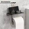 Baño Caja de Papel Higiénico sin Taladro Portarrollos de Papel Toalla Colocación Almacenamiento de Tubo de Papel Estante de Almacenamiento Hogar Baño Colgante de Pared