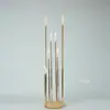 Accesorios para Bodas Arte en Hierro Galvanizado Luminosos Guía de Camino Velas de Bola Redonda Adornos Decoración de Salón de Bodas Diseño del Lugar