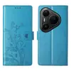 Funda tipo cartera con diseño de mariposa adecuada para Huawei Pura80, funda anticaídas con ranura para múltiples tarjetas para Honor 200