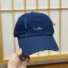 Estilo Fresco Primavera y Verano Bordado de Letras Pequeñas Versátil Gorra de Béisbol de Parte Superior Suave Unisex Moda Tendencia Protección Solar Sombrero para el Sol