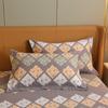 # Nuevo Estilo Elegante Algodón Espeso Algodón Activo Lija Funda de Almohada Estampada Cálida Algodón Lija Funda de Almohada
