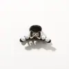 Presilha de Cabelo Pequena Modelo Novo Transfronteiriço 4cm, Presilha de Cabelo Elegante Pequena Estilo Chanel para Mulheres, Mini Presilha de Cabelo Estilo Ins, Mini Presilha de Garra Acessório de Cabelo