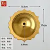 Junta de Cobre Antigüedad China Decoración con Manija Accesorios Muebles Antiguos Accesorios de Cobre Engranaje Flor de Ciruelo Tambor Junta de Cobre Puro