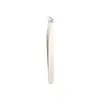 Pinzas Bqi para Pestañas Postizas Cabeza Redonda Pluma Dorada Forma de 7 Pinzas para Extensiones de Pestañas para Principiantes para Recoger Pestañas, Especializadas para el Estilismo de Pestañas Femeninas