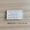 Molde de Silicone para Nail Art de Floco de Neve de Natal 3D Embossado Múltiplos Estilos Decoração de Unha Usável Ferramenta de Lixar