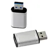 Adaptador de Bloqueo de Datos Anti-Fugas Carga Rápida de USB-A a una Carcasa Metálica con Logo Impreso Regalo Corporativo