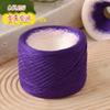 Hilo de Lino, Hilo de Algodón de Seda en Bola, Empalme de Color, Teñido por Secciones, Hilo Delgado de Color Degradado, Hilo para Crochet de Verano, Hilo de Encaje, Mangas Cortas