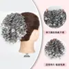 Peluca Africana Pequeña Rizada Anillo de Cabello Rizado Anillo de Goma Elástica para Peluca Anillo de Cola de Caballo Anillo de Cabello Rizado Kinky para Mujer