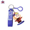 Long Zhiyu 13 Años Muñeca de Silicona PVC Llavero 3D Personalizado Colgante de Dibujos Animados Estéreo Proveedor de Alta Calidad