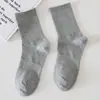 Calcetines hasta la rodilla para mujer, otoño e invierno, calcetines largos, felpa engrosada, cálidos, calcetines para pantorrilla, pierna larga, antideslizantes, rodilleras, calcetines hasta el muslo