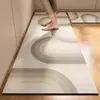 Tapete para Piso de Cocina, Antideslizante, Tapete Absorbente Especial, Sencillo y Resistente a Manchas, Lavable, Impermeable, Alfombra de Alta Gama para la Entrada, Tierra de Diatomeas