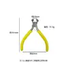 Conjunto de Alicates Populares para Joias Transfronteiriços, Alicate de Ponta Fina, Alicate de Ponta Redonda, Alicate de Corte Diagonal, Ferramentas para Enrolar Fio, Fabricação de Joias DIY