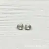 Pendiente de corazón de titanio ASTMF-136 cabeza G23 aleación de titanio corazón de melocotón flor de lote cabeza de joyería labio y lengua accesorios para uñas