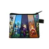 Monedero de Minecraft de Venta Caliente Transfronterizo, Mini Cartera Corta para Niños, Portallaves Portátil para Tarjeta de Acceso, Venta al por Mayor