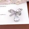 Colgante Moda Transfronteriza Lazo Temperamento Accesorio para Mujer Diseño de Nicho Gama Alta No se Desvanece Versátil Accesorio de Moda