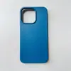 Capa de celular biodegradável ecológica de palha de trigo para iPhone 17, TPU de cor sólida criativa, adequada para Apple 16, fibra 15 Pro