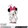 Pegatinas de Transferencia de Calor de Dibujos Animados al por Mayor Transferencia de Calor Mickey Mouse Accesorios para Ropa Patrón de Impresión Fábrica de Tinta Blanca Koss