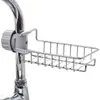 Estante de Almacenamiento para Cocina, Estante de Almacenamiento para Grifo, Organizador para Fregadero de Cocina, Escurridor Extensible, Fregadero para Lavar Platos