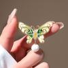 Broche de flor de peonía antiguo y elegante, estilo nacional retro, temperamento de alta calidad, ramillete de flores, cheongsam, hanfu, accesorios.