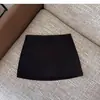 Falda de Traje Gris para Mujer, Nuevo Estilo Primavera y Otoño 2026, Falda Corta Ajustada a la Cadera, Falda Corta Elegante de Trabajo de Cintura Alta Negra