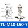 Accesorios para Fijación de Manipulador Entrada de Aire Lateral Tianxing Cabeza Pequeña Herrajes M10 Base de Ventosa de Vacío Soporte Pasante