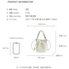 Bolsa Transversal de Nylon Casual Versátil para Celular Mochila Pequena Leve Porta-Moedas/Fones de Ouvido Moda Simples