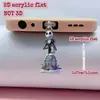 [Plano 2D] 1 Peça, Jack Skellington de O Estranho Mundo de Jack Protetor de Poeira Decorativo para Celular, Adequado para