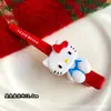 Grampo de Cabelo Sanrio Hello Kitty para Mulheres Adultas e Crianças, Presilha Bico de Pato, Acessório de Cabeça, Franja Lateral, Cabelo Quebrado, Fofo, Doce