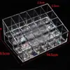 En stock Caja de Almacenamiento Transparente para Labiales al por Mayor Soporte de Exhibición de Escritorio Cosméticos Cuidado de la Piel Caja de Almacenamiento Acrílica